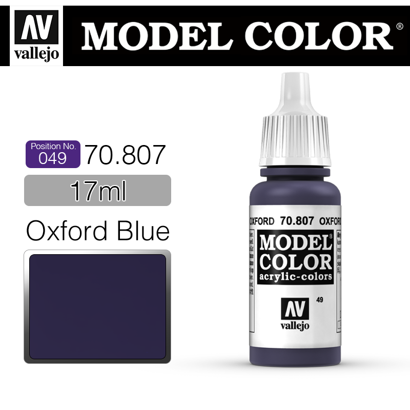 Vallejo Model Color_ [049] 70807 _ Oxford Blue(*단종)