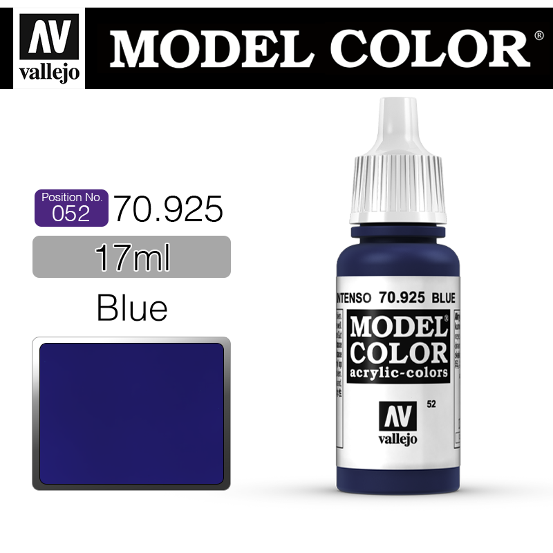 Vallejo Model Color_ [052] 70925 _ Blue(*단종)