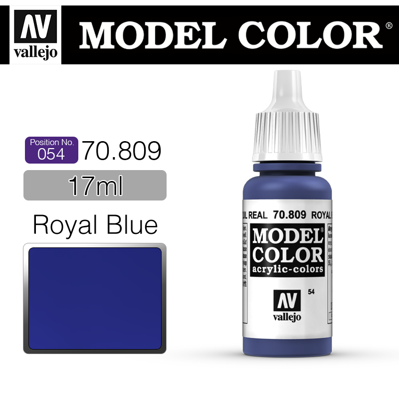 Vallejo Model Color_ [054] 70809 _ Royal Blue(*단종)