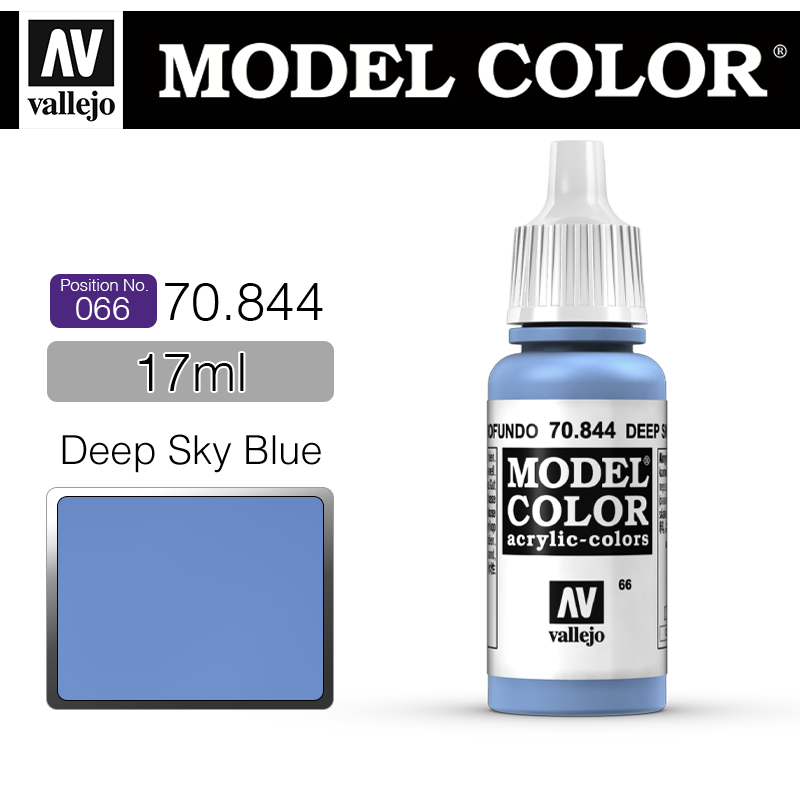 Vallejo Model Color_ [066] 70844 _ Deep Sky Blue(*단종)