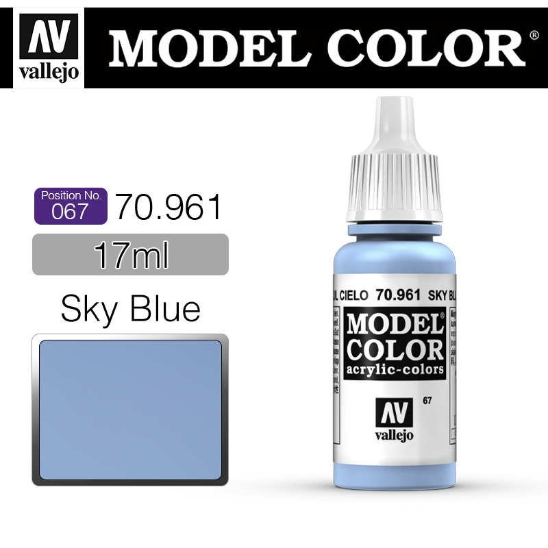 Vallejo Model Color_ [067] 70961 _ Sky Blue(*단종)