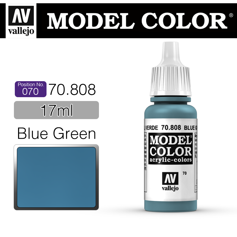 Vallejo Model Color_ [070] 70808 _ Blue Green(*단종)