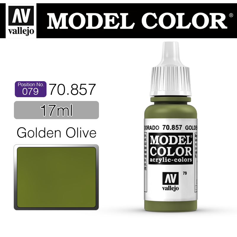 Vallejo Model Color_ [079] 70857 _ Golden Olive(*단종)