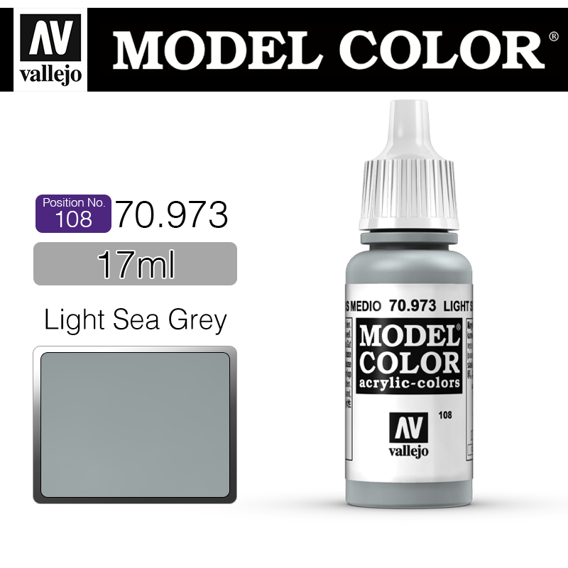 Vallejo Model Color_ [108] 70973 _ Light Sea Grey(*단종)