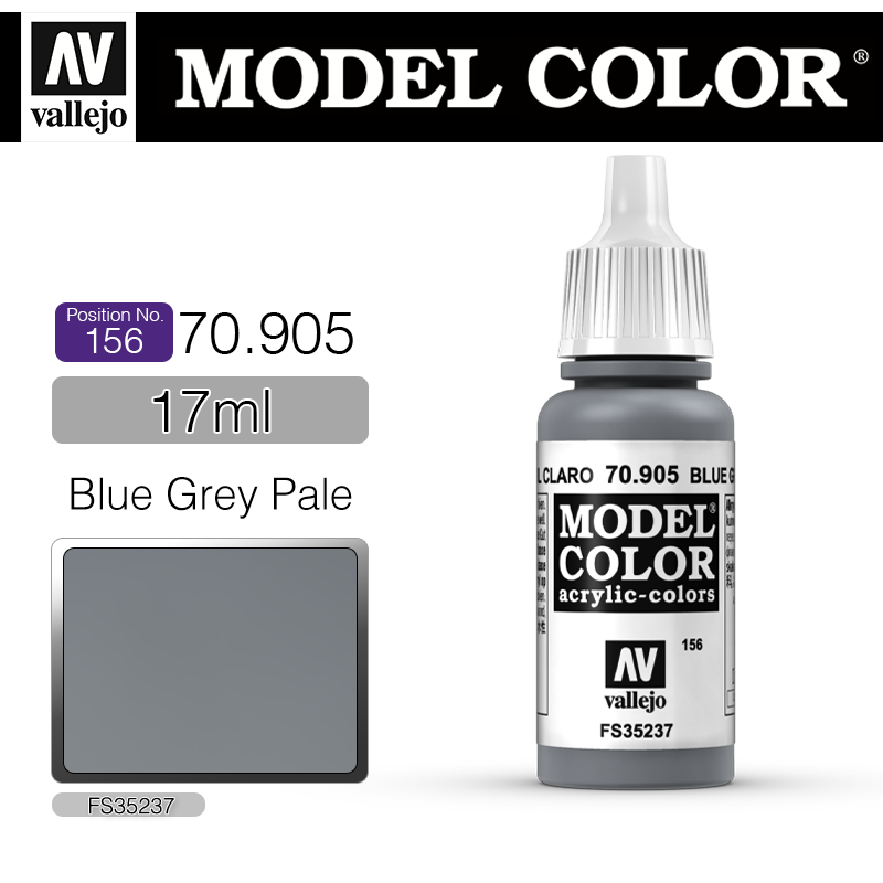 Vallejo Model Color_ [156] 70905 _ Blue Grey Pale(*단종)