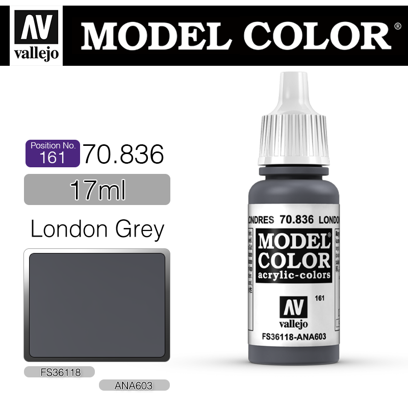 Vallejo Model Color_ [161] 70836 _ London Grey(*단종)