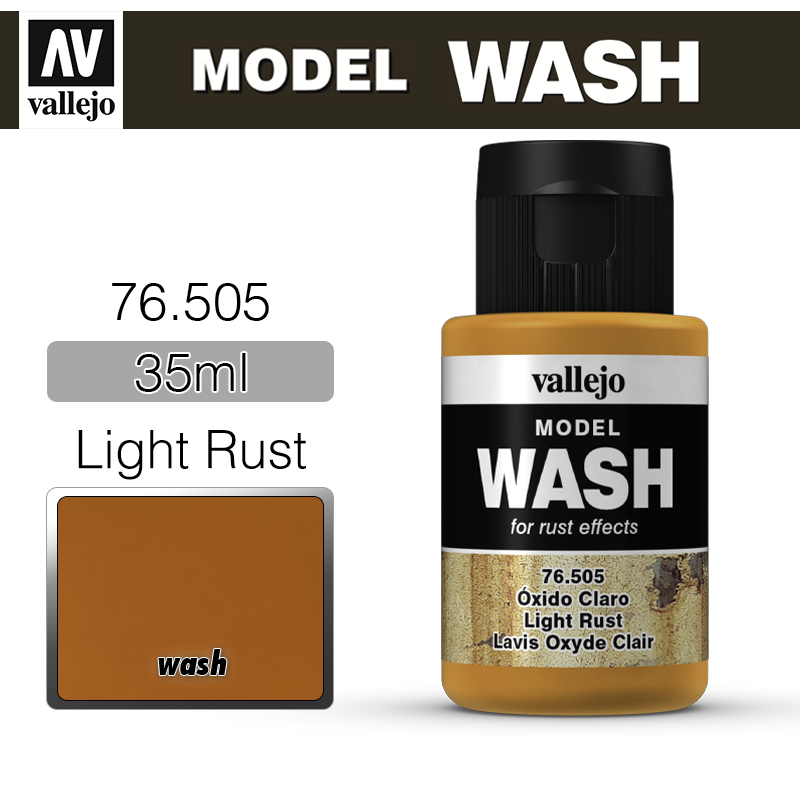 Vallejo Model Wash _ 76505 _ Light Rust