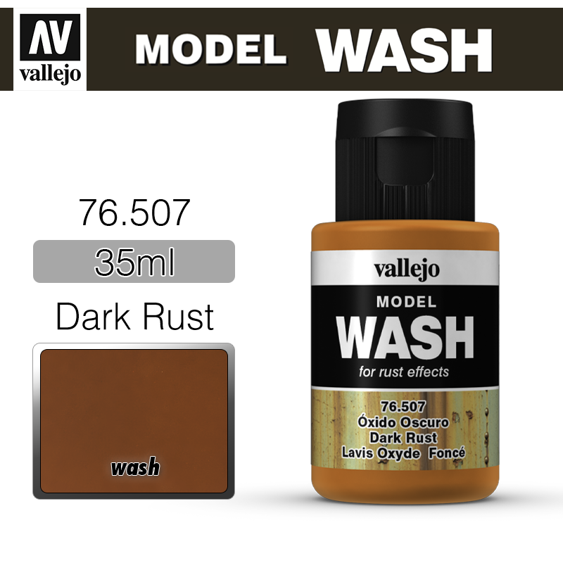 Vallejo Model Wash _ 76507 _ Dark Rust