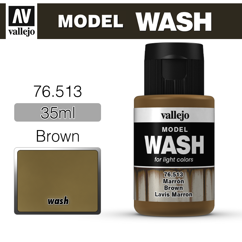 Vallejo Model Wash _ 76513 _ Brown