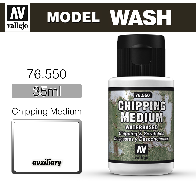 Vallejo Model Wash _ 76550 _ 35ml _ Chipping Medium