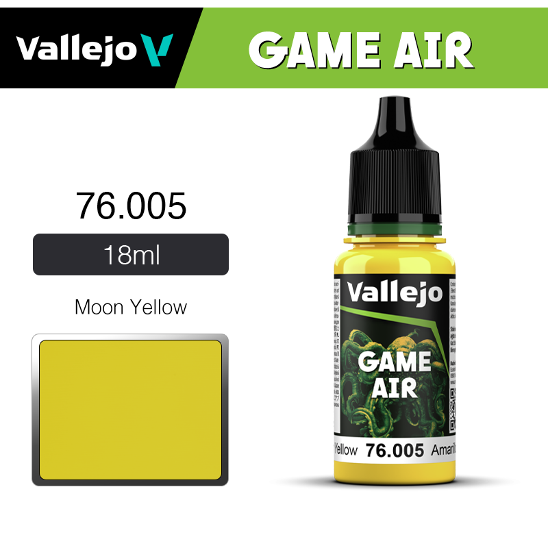 Vallejo Game Air _ 76005 _  Moon Yellow