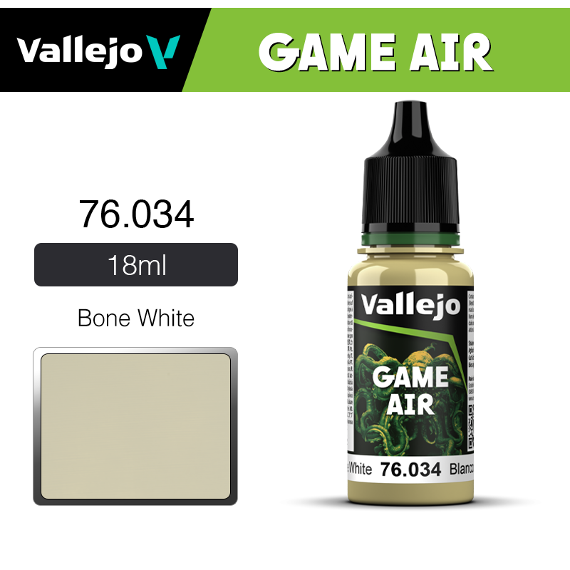 Vallejo Game Air _ 76034 _  Bone White