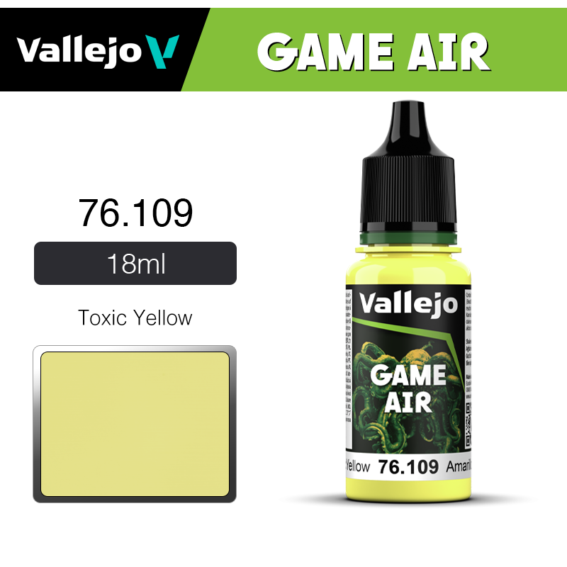 Vallejo Game Air _ 76109 _  Toxic Yellow