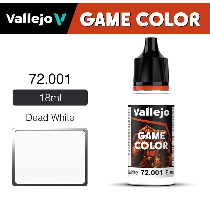 Vallejo Game Color _ 72001 _ Dead White