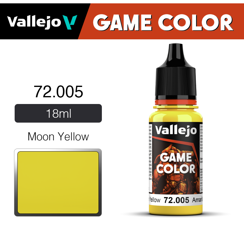 Vallejo Game Color _ 72005 _ Moon Yellow