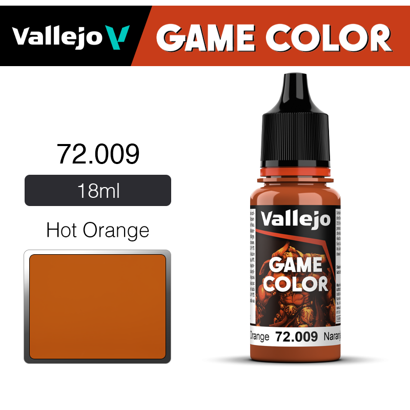 Vallejo Game Color _ 72009 _ Hot Orange