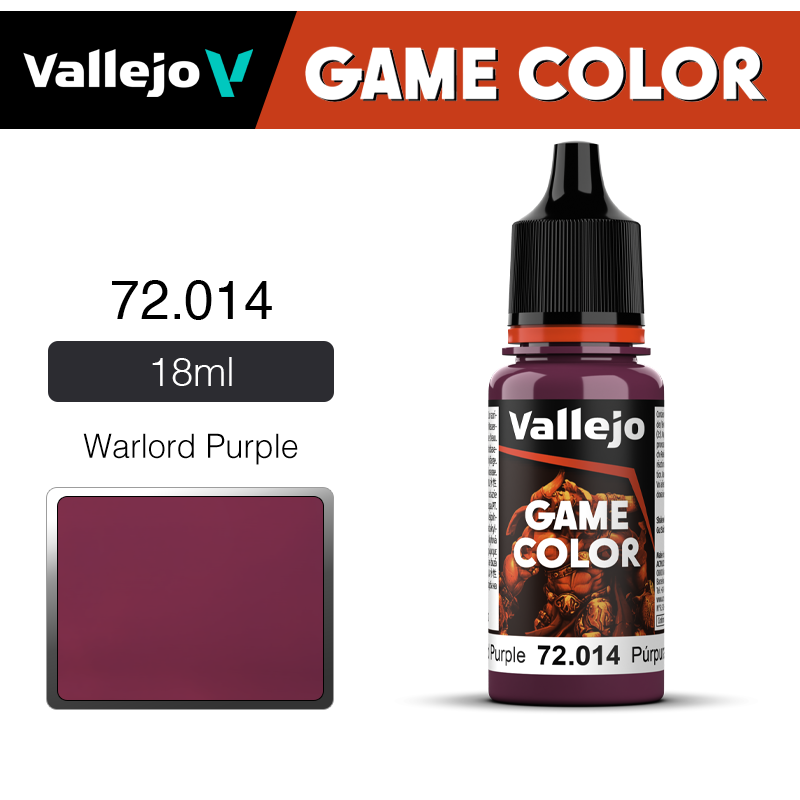 Vallejo Game Color _ 72014 _ Warlord Purple