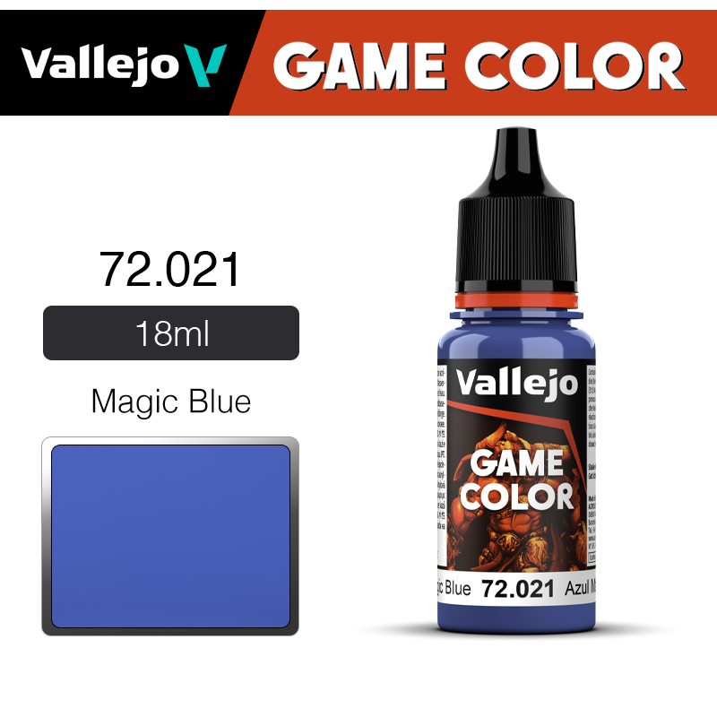 Vallejo Game Color _ 72021 _ Magic Blue