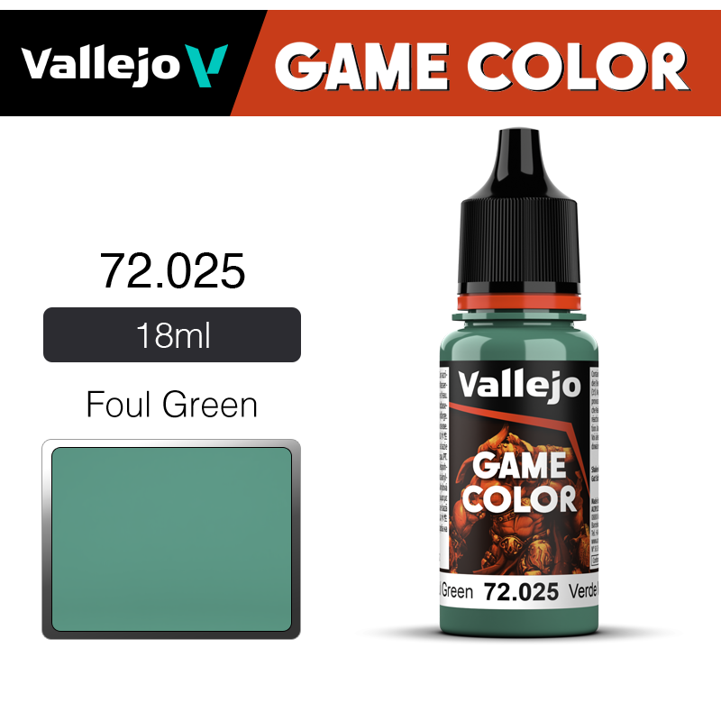Vallejo Game Color _ 72025 _ Foul Green