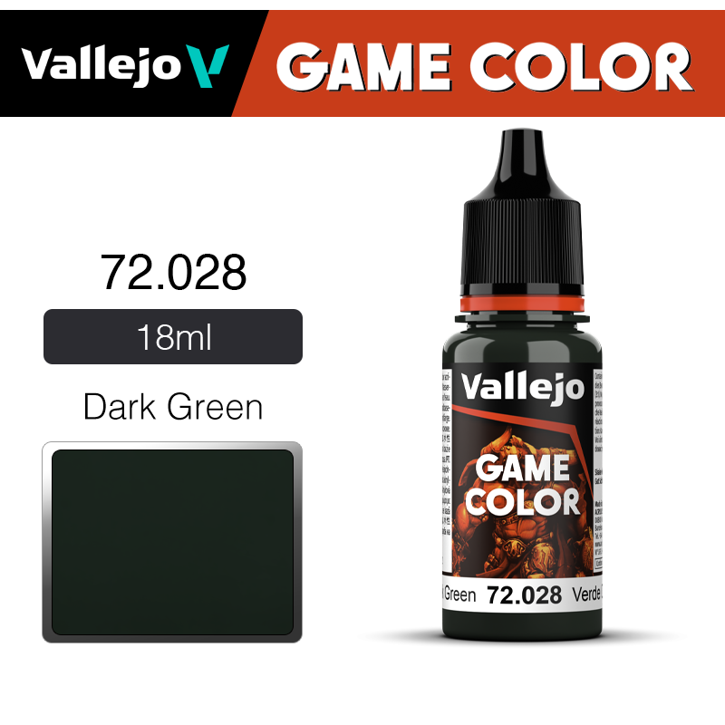 Vallejo Game Color _ 72028 _ Dark Green