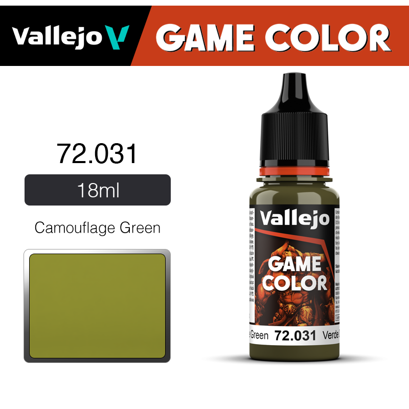 Vallejo Game Color _ 72031 _ Camouflage Green