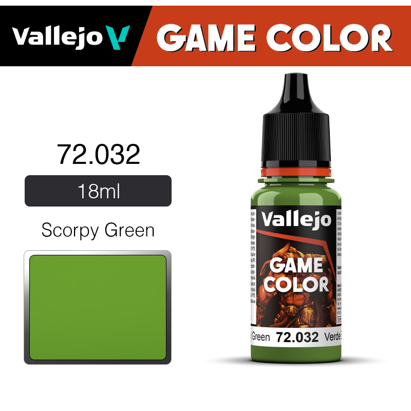 Vallejo Game Color _ 72032 _ Scorpy Green