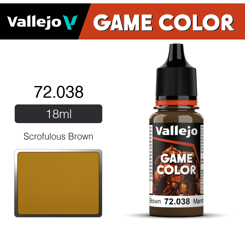 Vallejo Game Color _ 72038 _ Scrofulous Brown