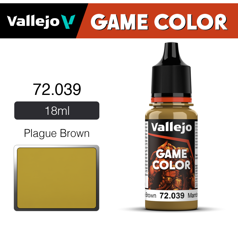 Vallejo Game Color _ 72039 _ Plague Brown