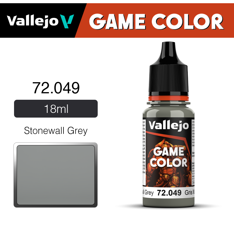 Vallejo Game Color _ 72049 _ Stonewall Grey