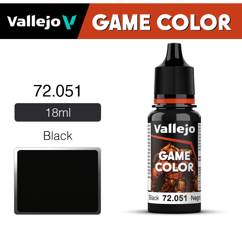 Vallejo Game Color _ 72051 _ Black