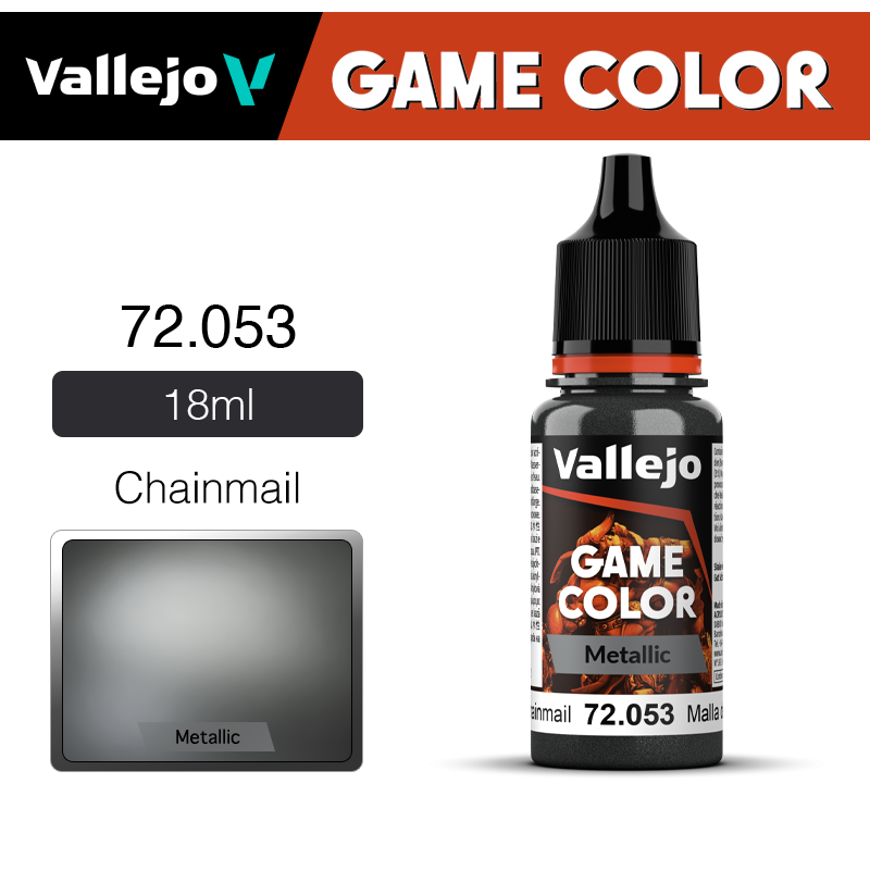 Vallejo Game Color _ Metallic _ 72053 _ Chainmail