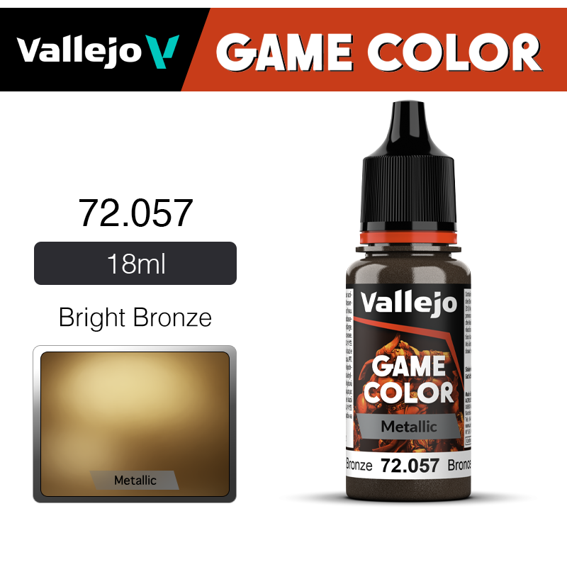 Vallejo Game Color _ Metallic _ 72057 _ Bright Bronze