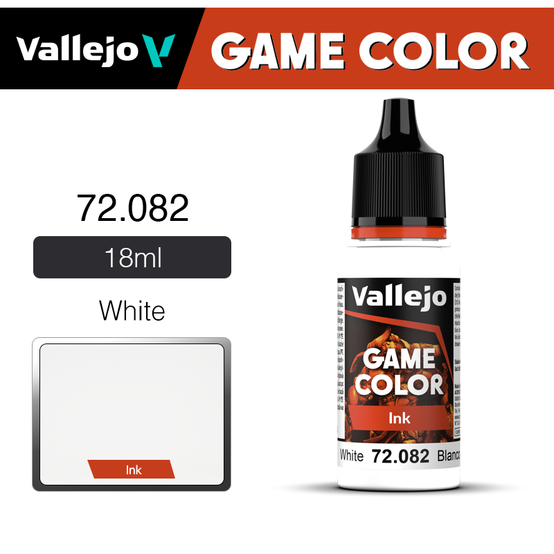Vallejo Game Color _ Ink _ 72082 _ White