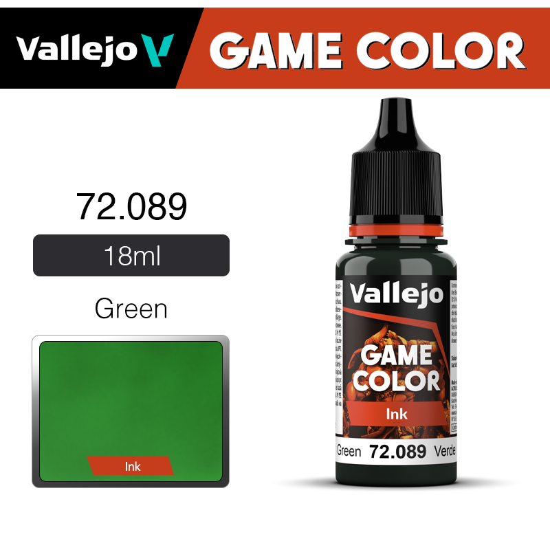 Vallejo Game Color _ Ink _ 72089 _ Green