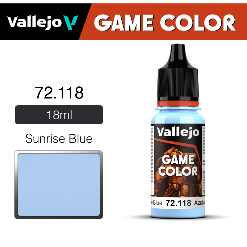 Vallejo Game Color _ 72118 _ Sunrise Blue