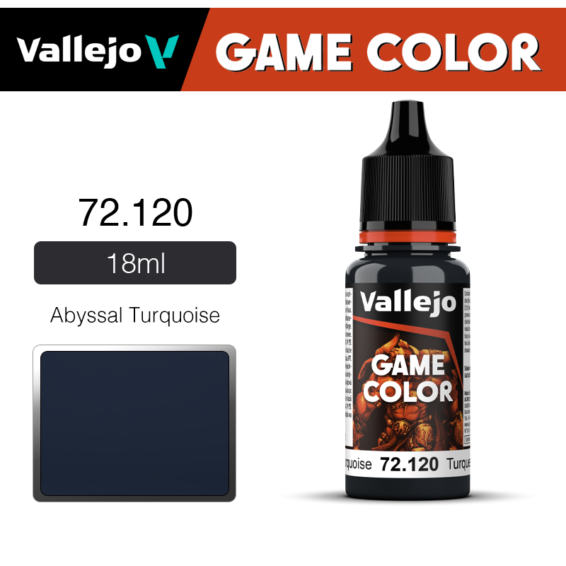 Vallejo Game Color _ 72120 _ Abyssal Turquoise