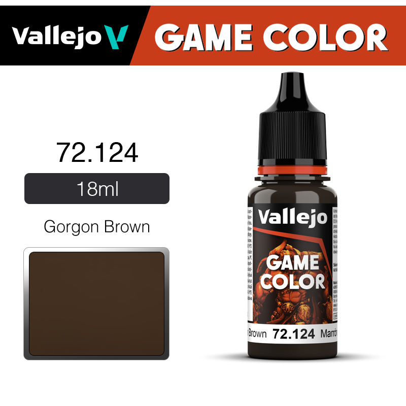 Vallejo Game Color _ 72124 _ Gorgon Brown