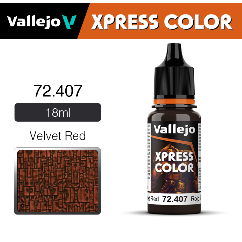 Vallejo Xpress Color _ 72407 _ Velvet Red