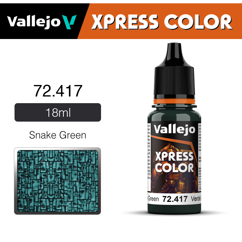 Vallejo Xpress Color _ 72417 _ Snake Green