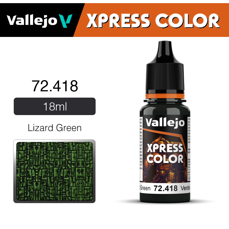 Vallejo Xpress Color _ 72418 _ Lizard Green