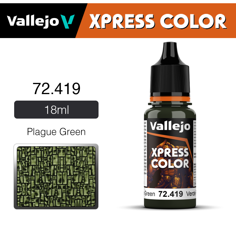 Vallejo Xpress Color _ 72419 _ Plague Green