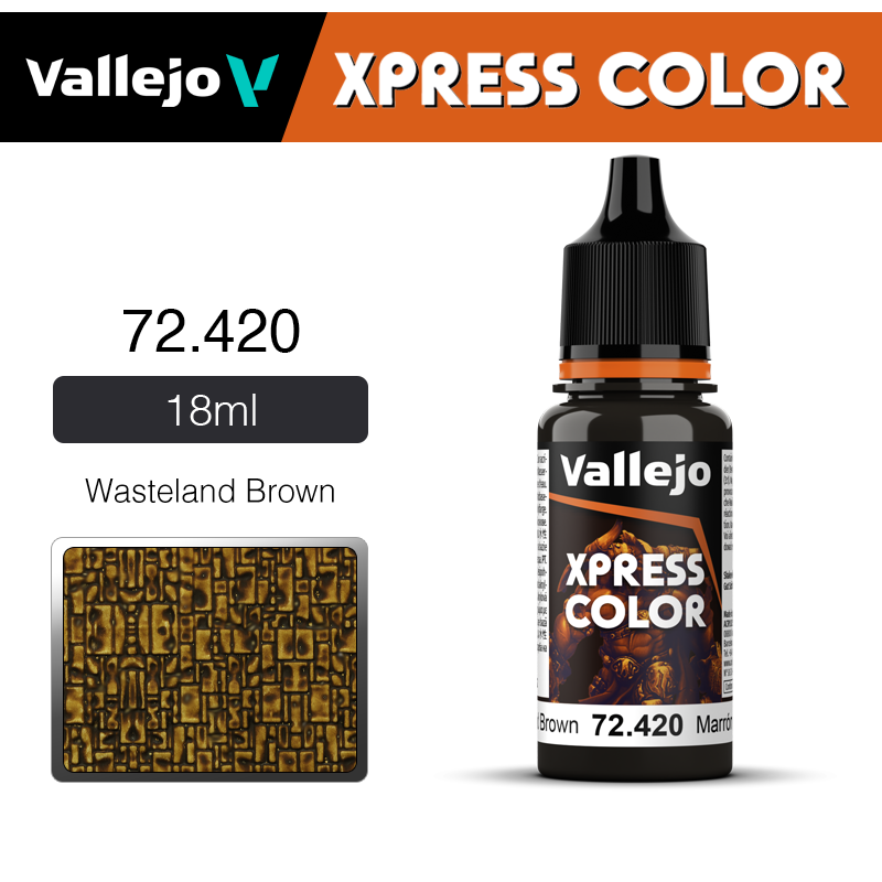 Vallejo Xpress Color _ 72420 _ Wasteland Brown