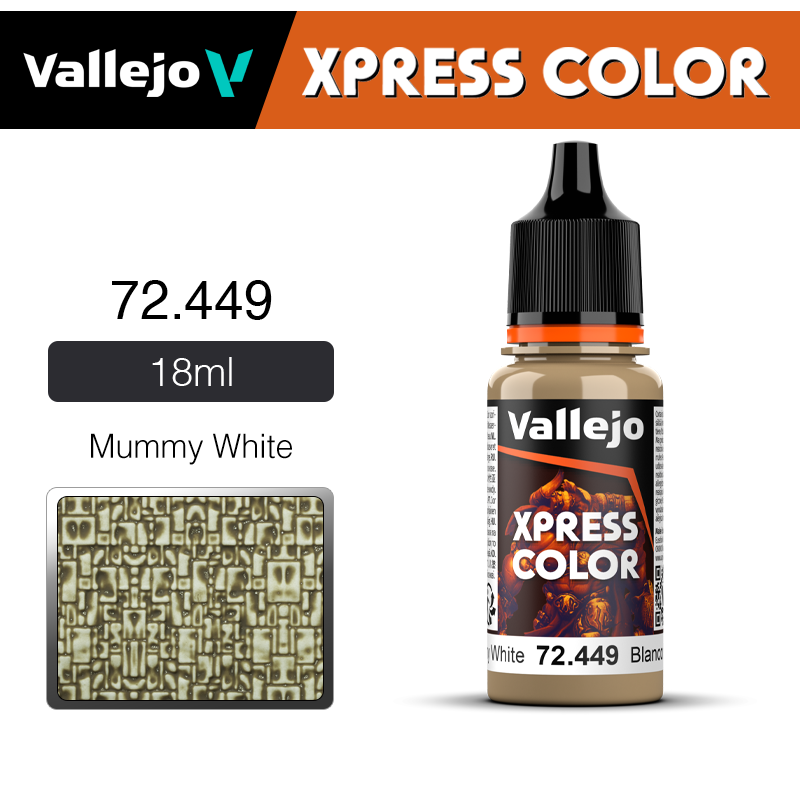 Vallejo Xpress Color _ 72449 _ Mummy White
