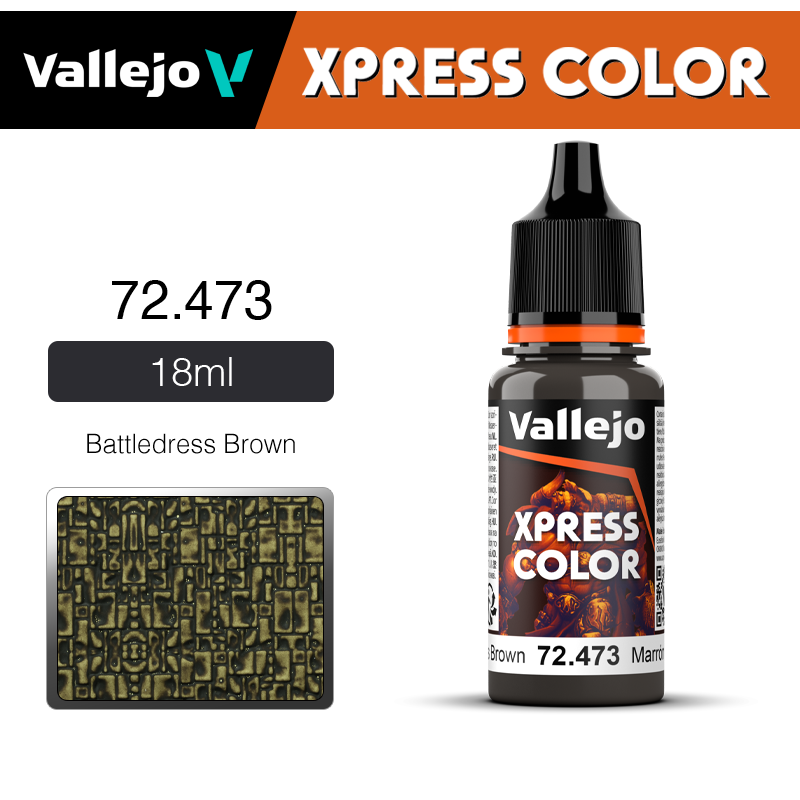 Vallejo Xpress Color _ 72473 _ Battledress Brown