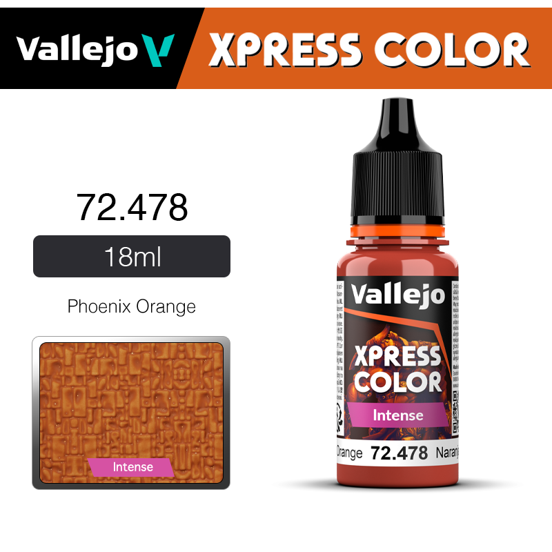 Vallejo Xpress Color Intense _ 72478 _ Phoenix Orange