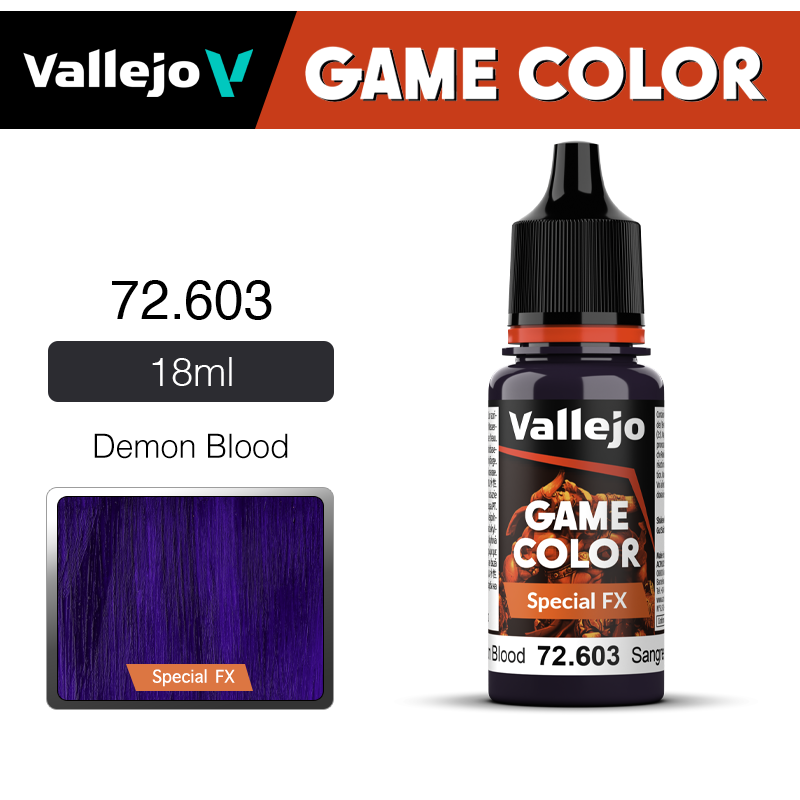 Vallejo Game Color _ Special FX _ 72603 _ Demon Blood