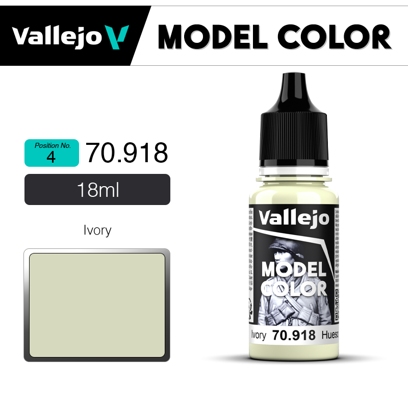 Vallejo Model Color _ [004] 70918 _  Ivory