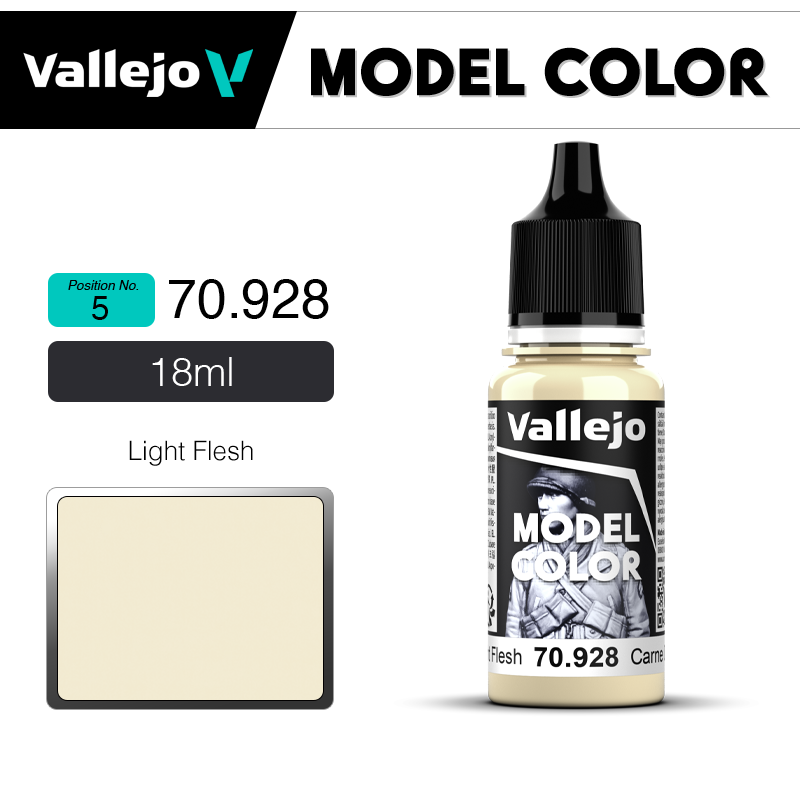 Vallejo Model Color _ [005] 70928_  Light Flesh