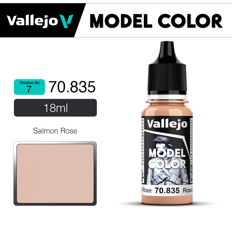 Vallejo Model Color _ [007] 70835_  Salmon Rose