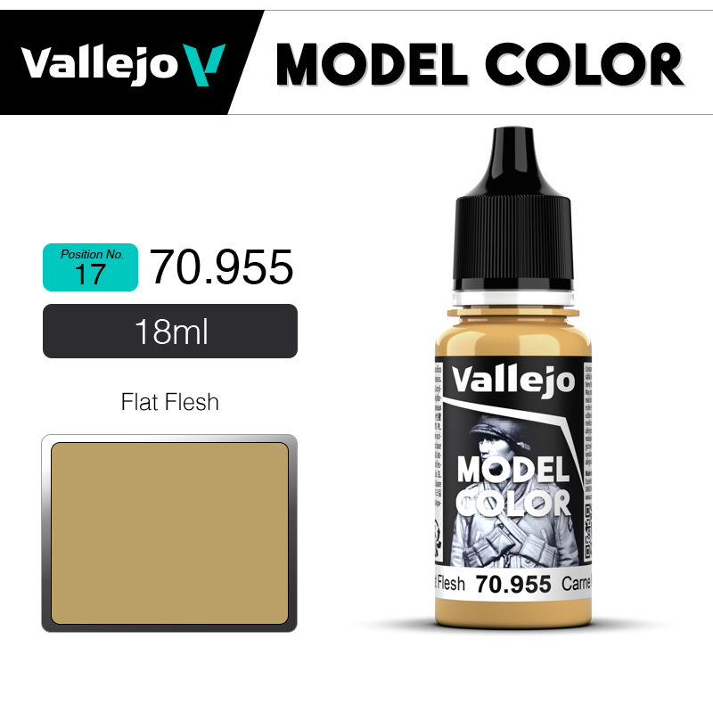 Vallejo Model Color _ [017] 70955 _  Flat Flesh